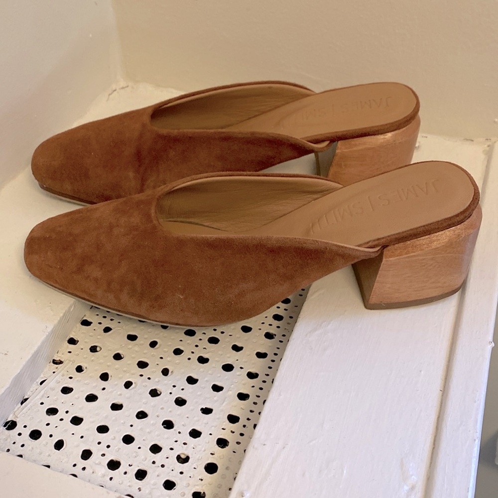 James smith suede sandals